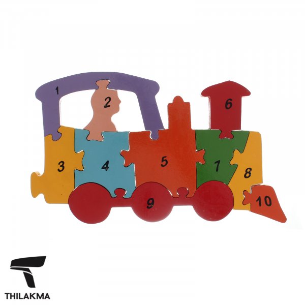 Wooden Train Puzzle