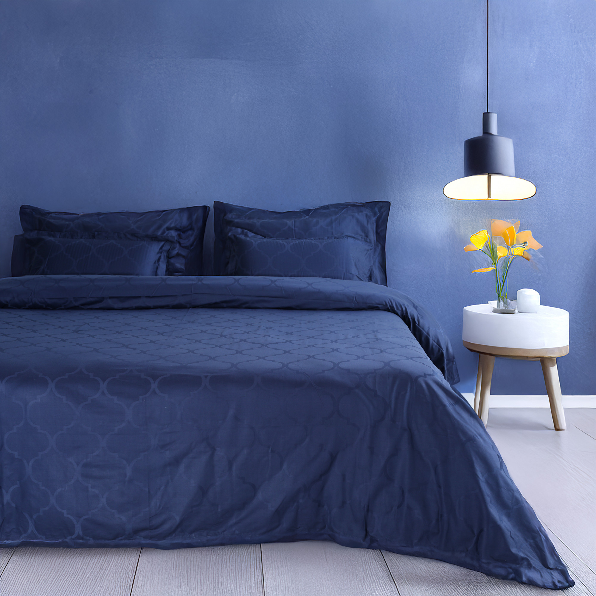 ITALIAN JACQUARD - BLUE ZODIAC