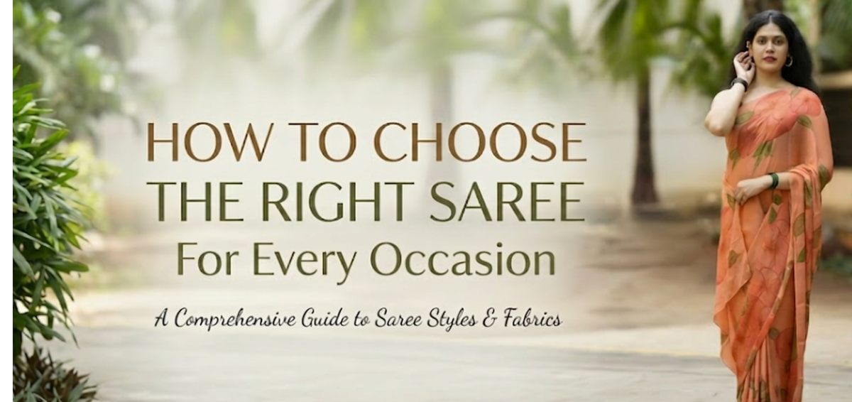 Choosing the Right Saree for Every Occasion