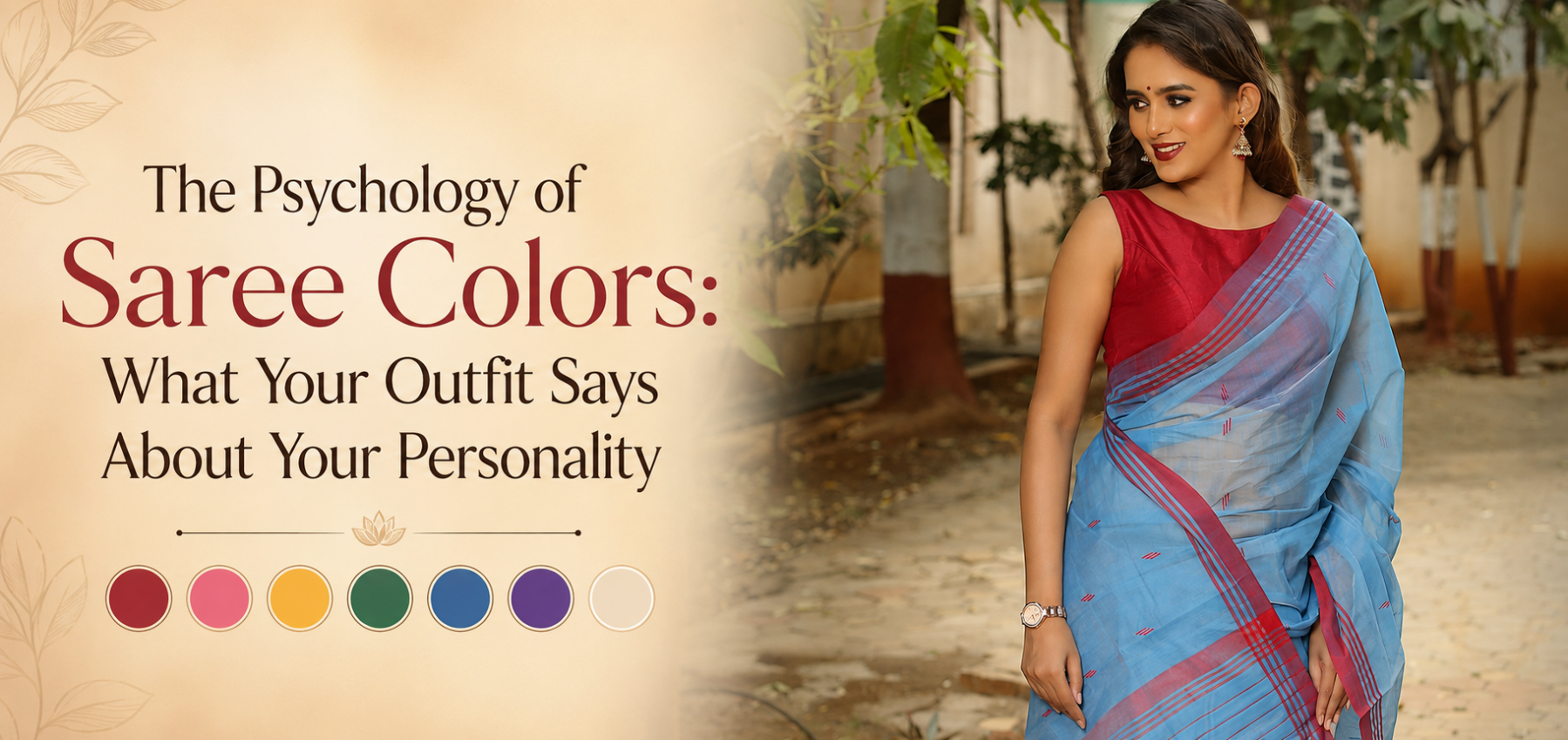 best saree colors