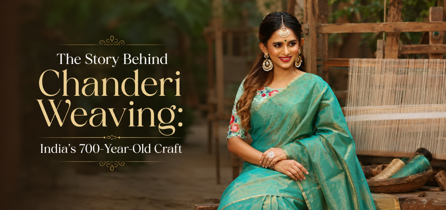 Chanderi weaving history