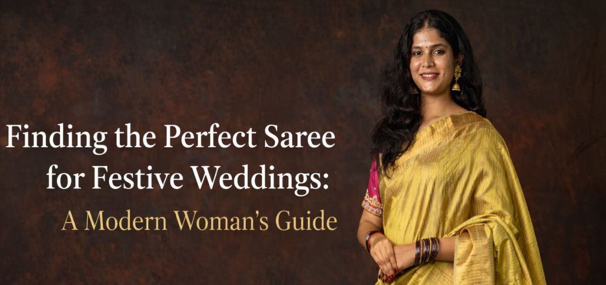 Perfect Saree for Festive Weddings