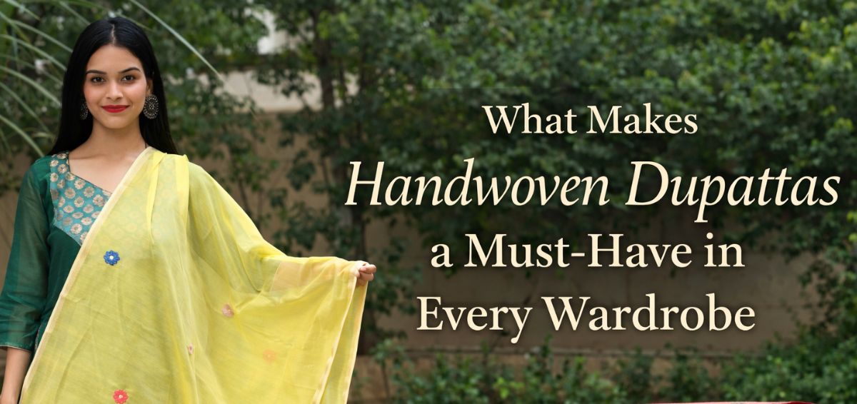 Handcrafted dupattas India