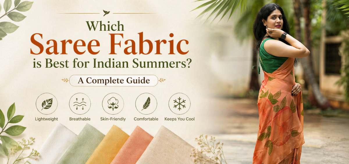 Best Saree Fabric for Indian Summers