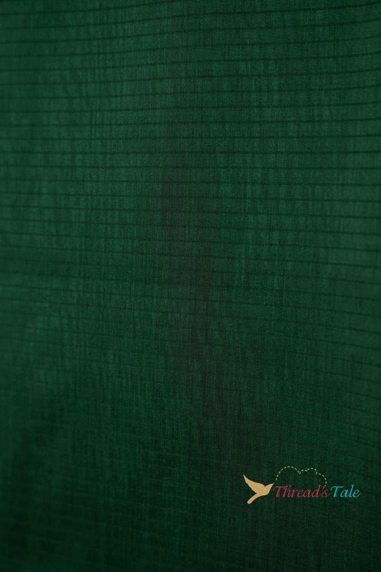 Bottle Green Dark Pink Handwoven Top And Dupatta Set