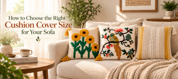 How to Choose the Right Cushion Cover Size for Your Sofa