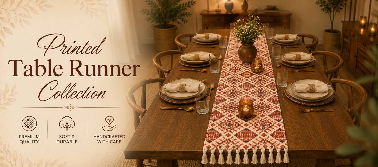 Printed Table Runner