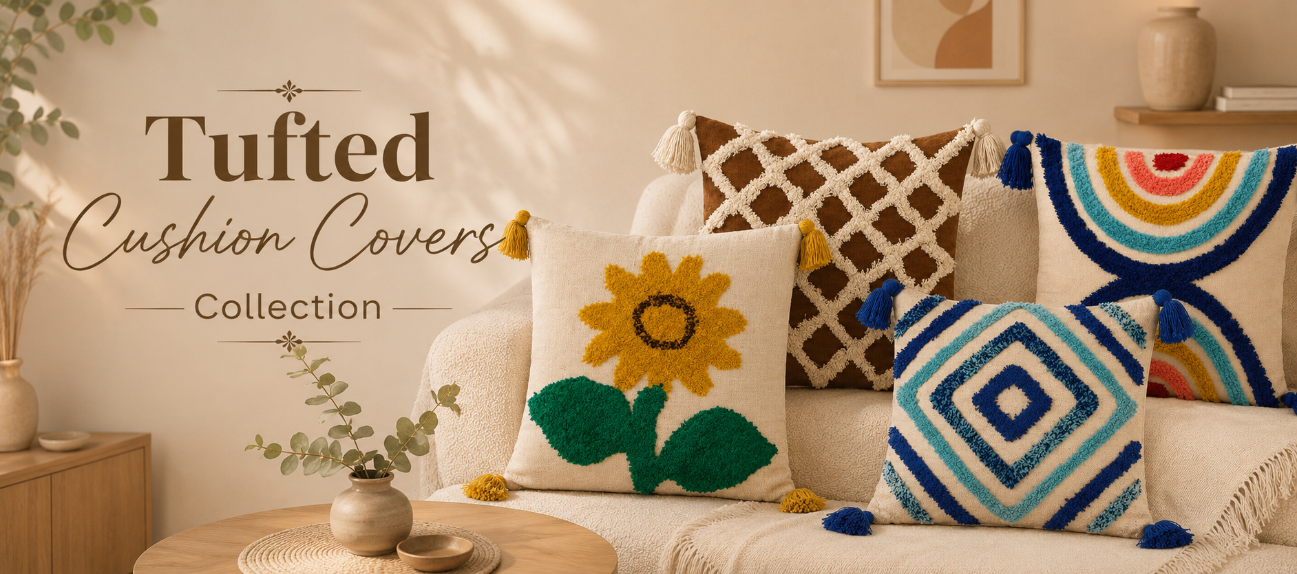Tufted Cushion Covers