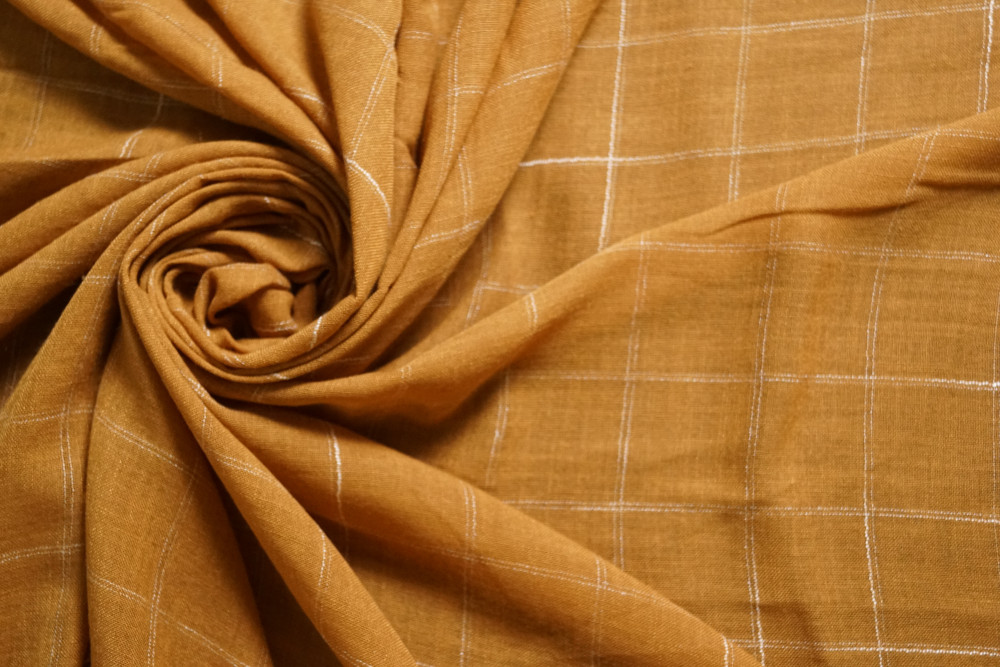 Linen Blended Checks