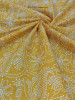Yellow Lucknowi Chikankari Print