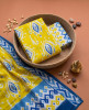 Yellow Ikat Buti 3Pc Suit Set