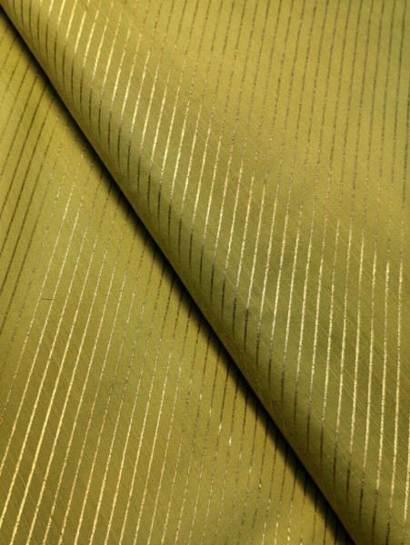 Olive Satin Cotton Foil