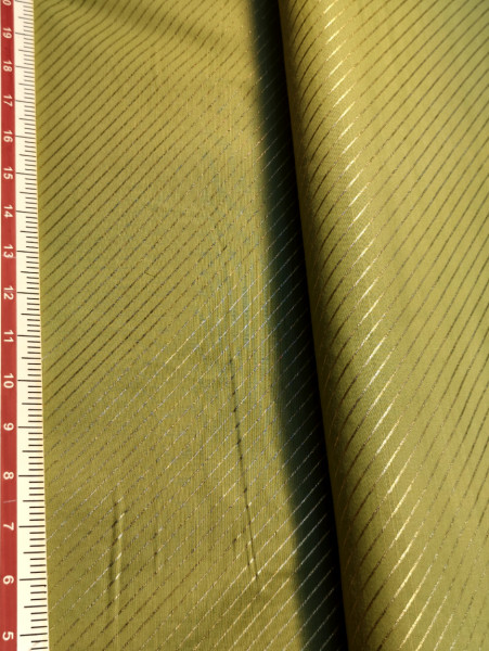 Olive Satin Cotton Foil