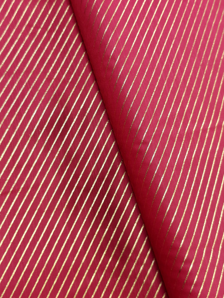 Image of MAGENTA SATIN COTTON FOIL