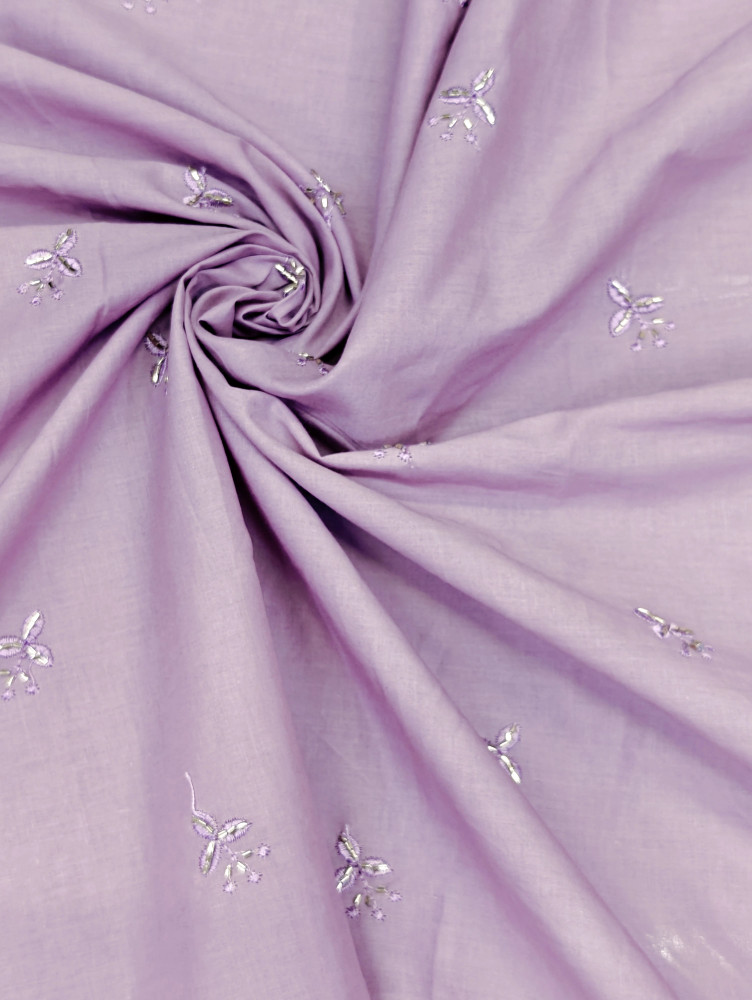 Image of Lavender Cotton Beds Work With Embroidery
