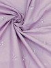 Lavender Cotton Beds Work With Embroidery