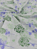 White Floral Print Cotton