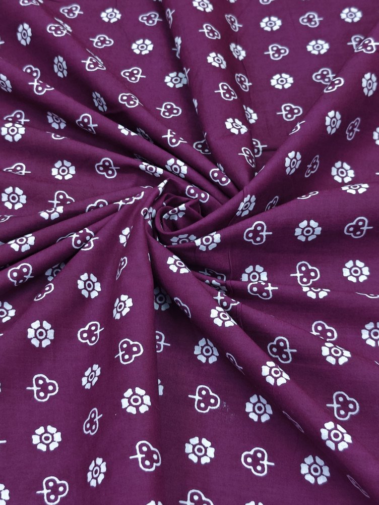 Image of Wine floral and geometric Print