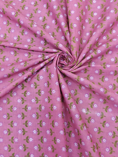 Image of Pink Floral Buti Print
