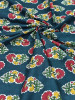 Peacock Green Buti Printed Fabric