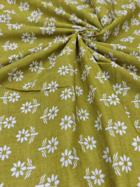Parrot Buti Printed Fabric