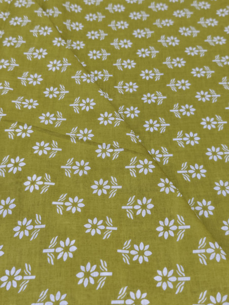 Parrot Buti Printed Fabric