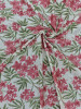 Salmon Floral Cotton Printed Fabric
