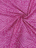 Magenta Bandhani Print