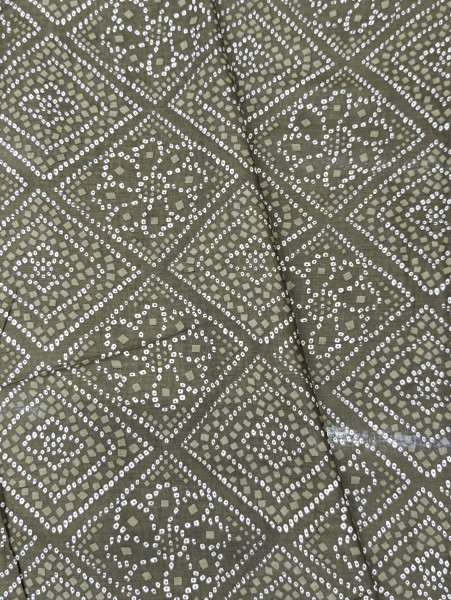 Mehndi Green Bandhani Print