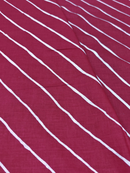 Magenta Lehriya Print