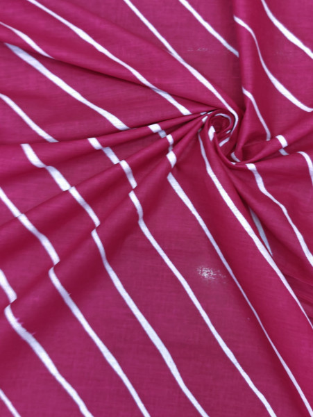 Magenta Lehriya Print