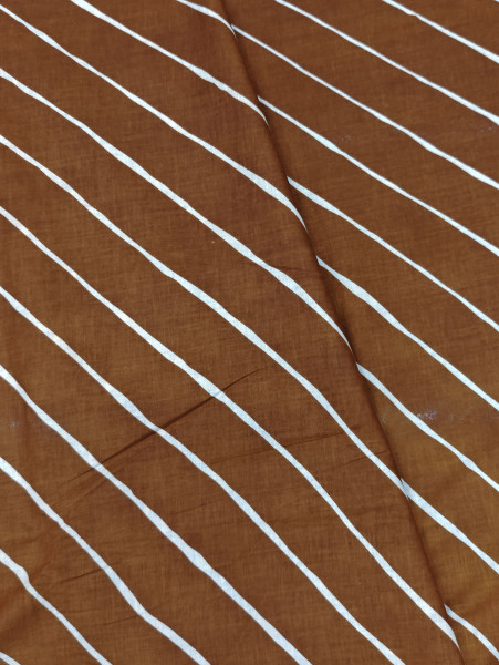 Brown Lehriya Print