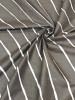 Charcoal Grey (taupe) Lehriya Print