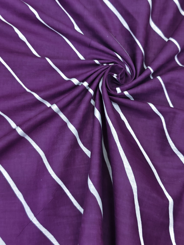 Image of Deep Purple Lehriya Print