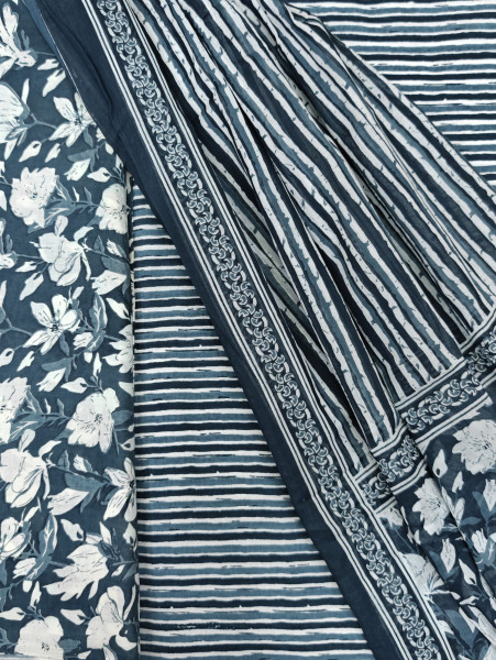 Charcoal Grey 3Pc Suit Set