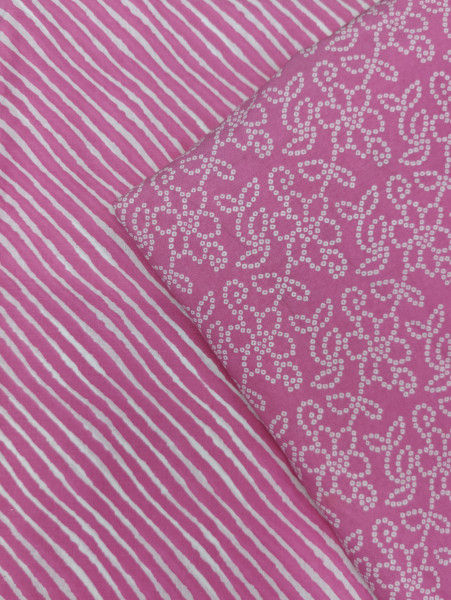 Pink Badhani 3Pc Suit Set