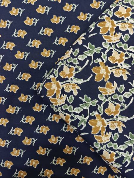 Black Floral 3Pc Suit Set
