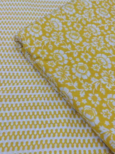 Yellow Buti 3Pc Suit Set