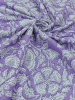 Lavender Floral Printed Fabric