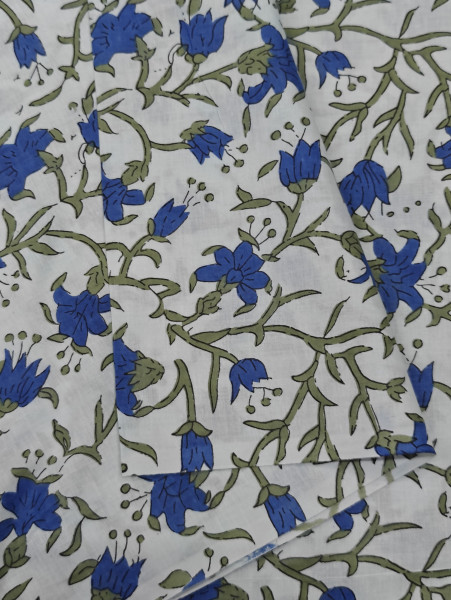 Beautiful Leaf floral Printed Fabric