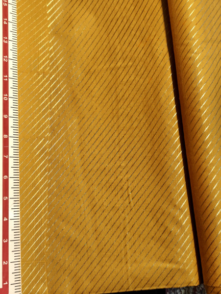 Mustard Satin Cotton Foil