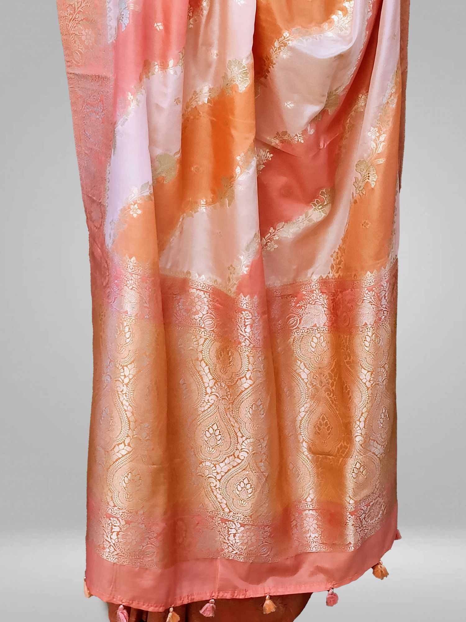 Banarasi soft munga crepe silk saree