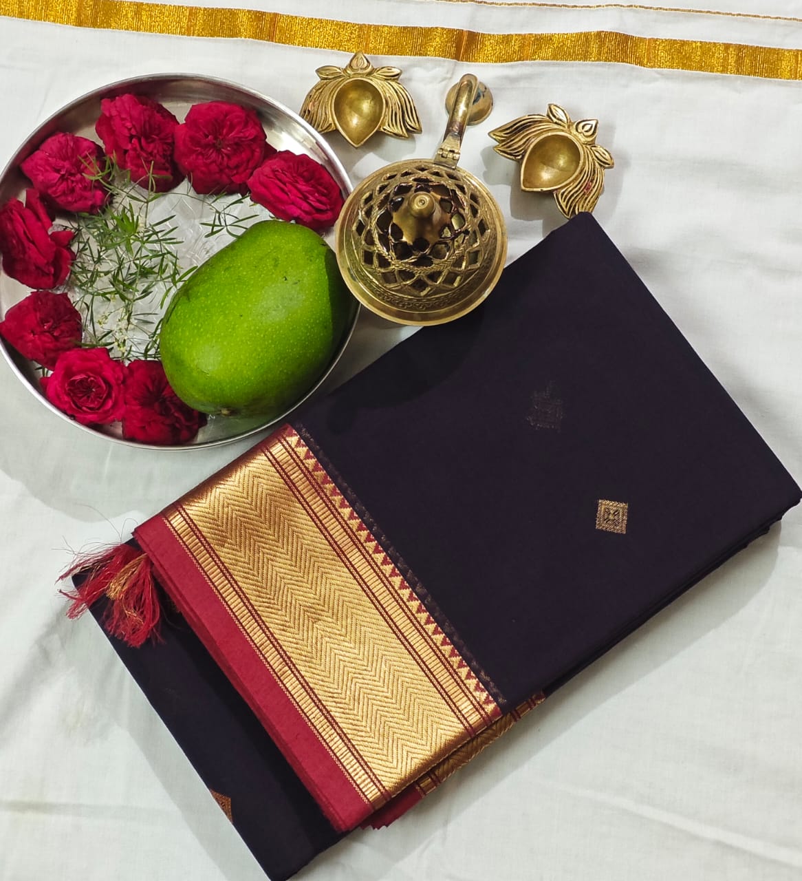Kanchi Cotton Saree