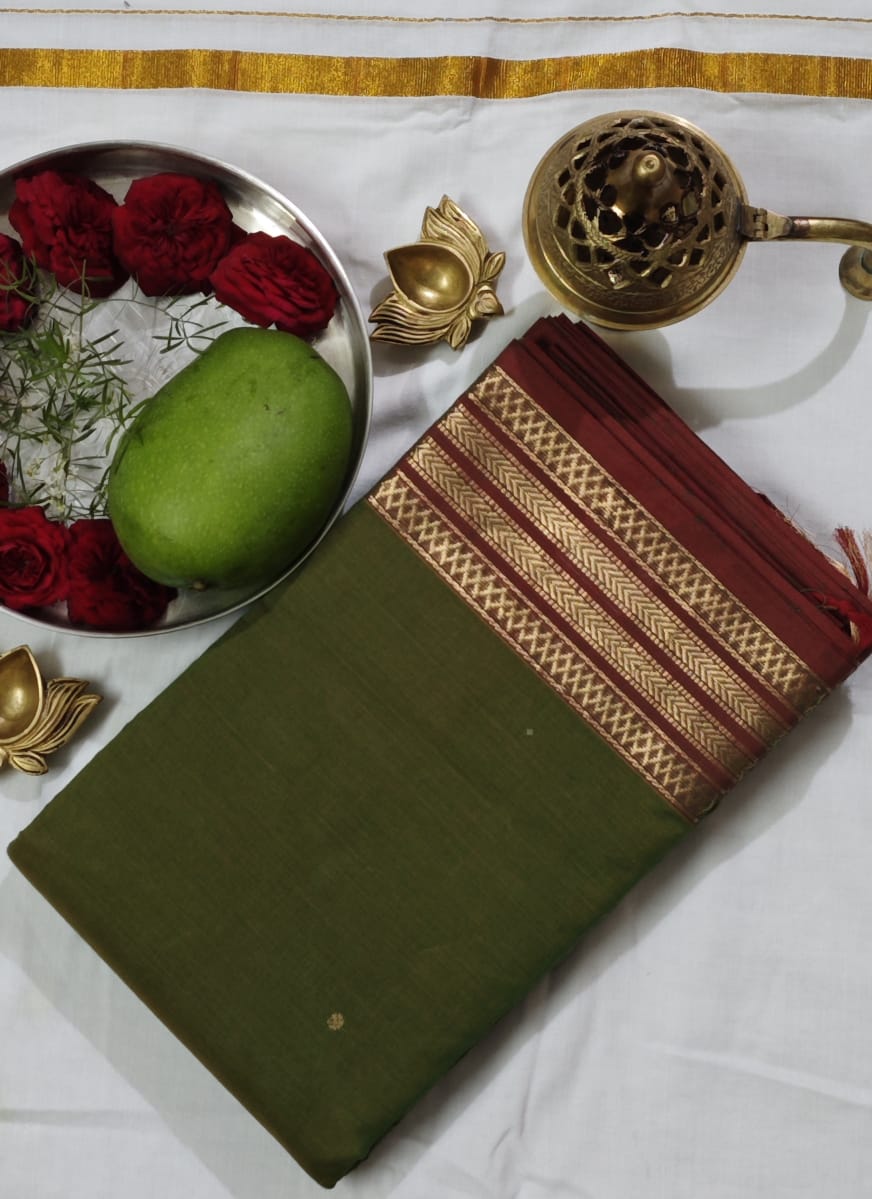 Kanchi Cotton Saree
