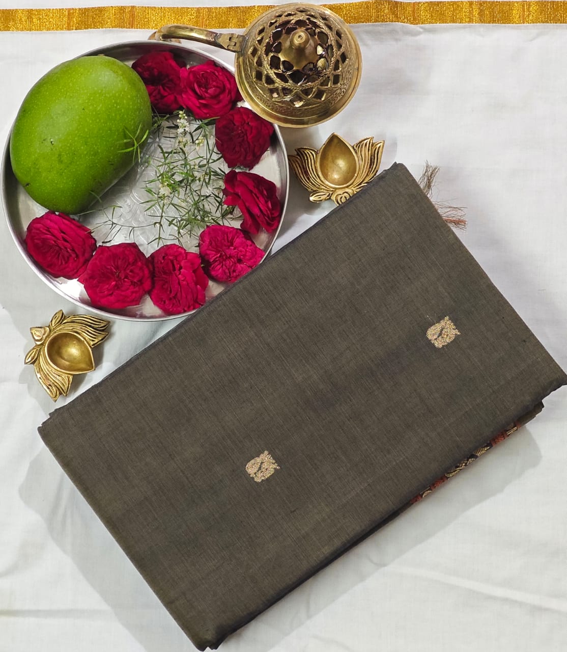 Kanchi Cotton Saree