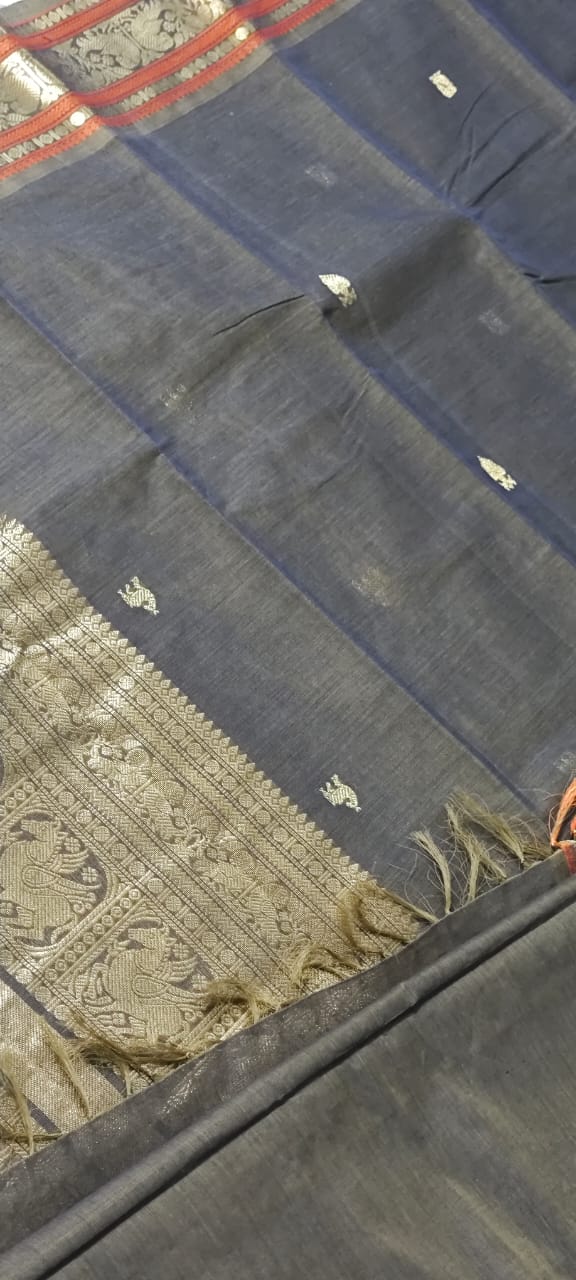 Kanchi Cotton Saree