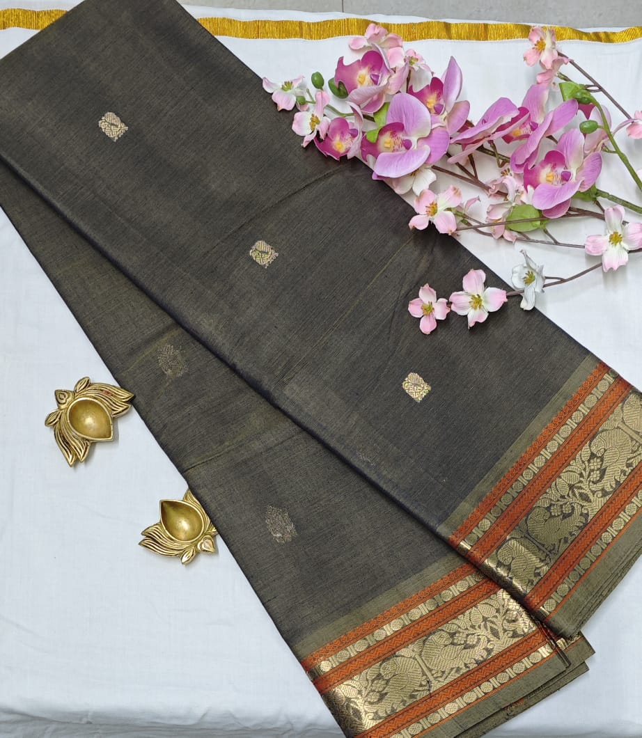 Kanchi Cotton Saree