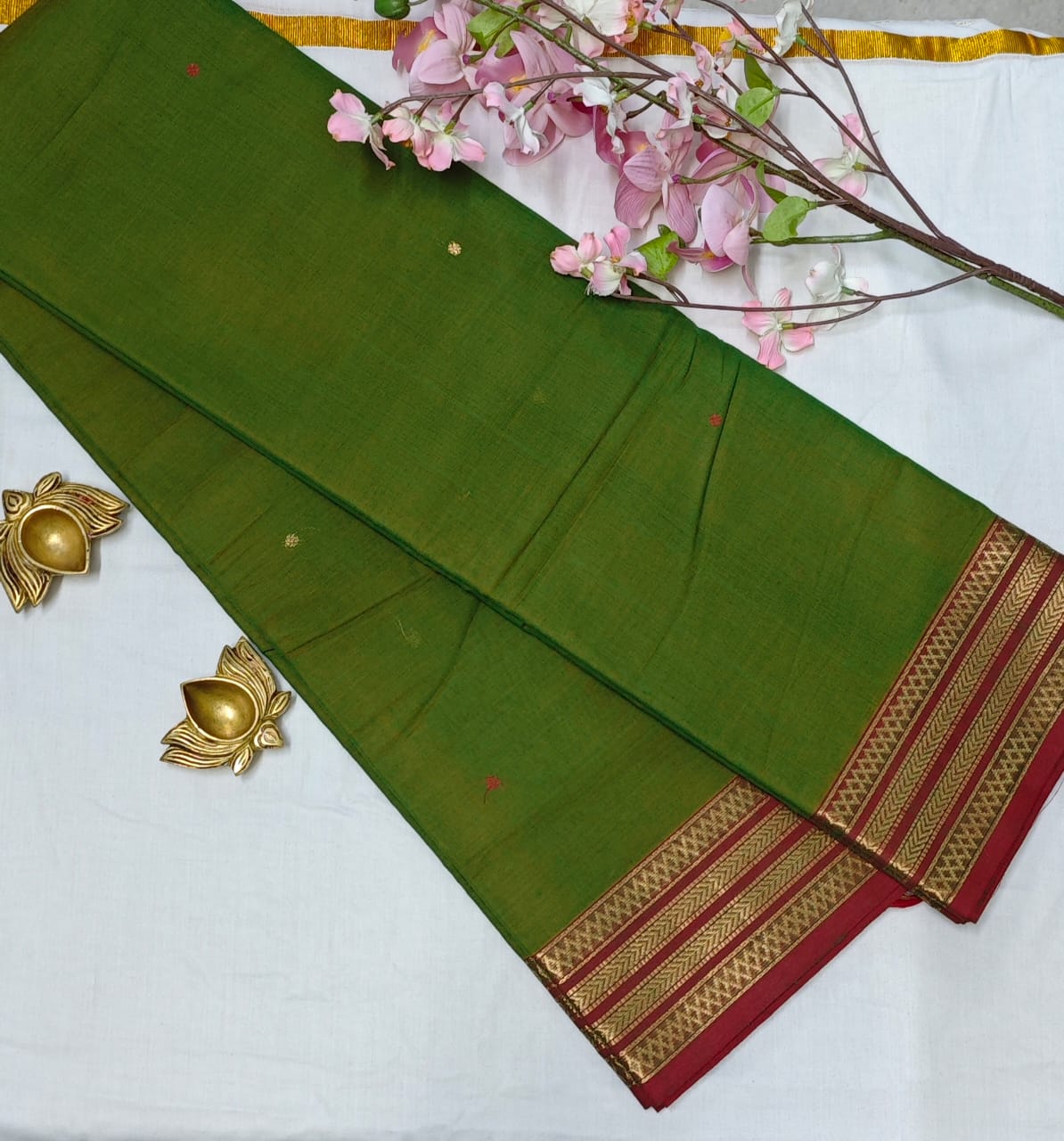 Kanchi Cotton Saree
