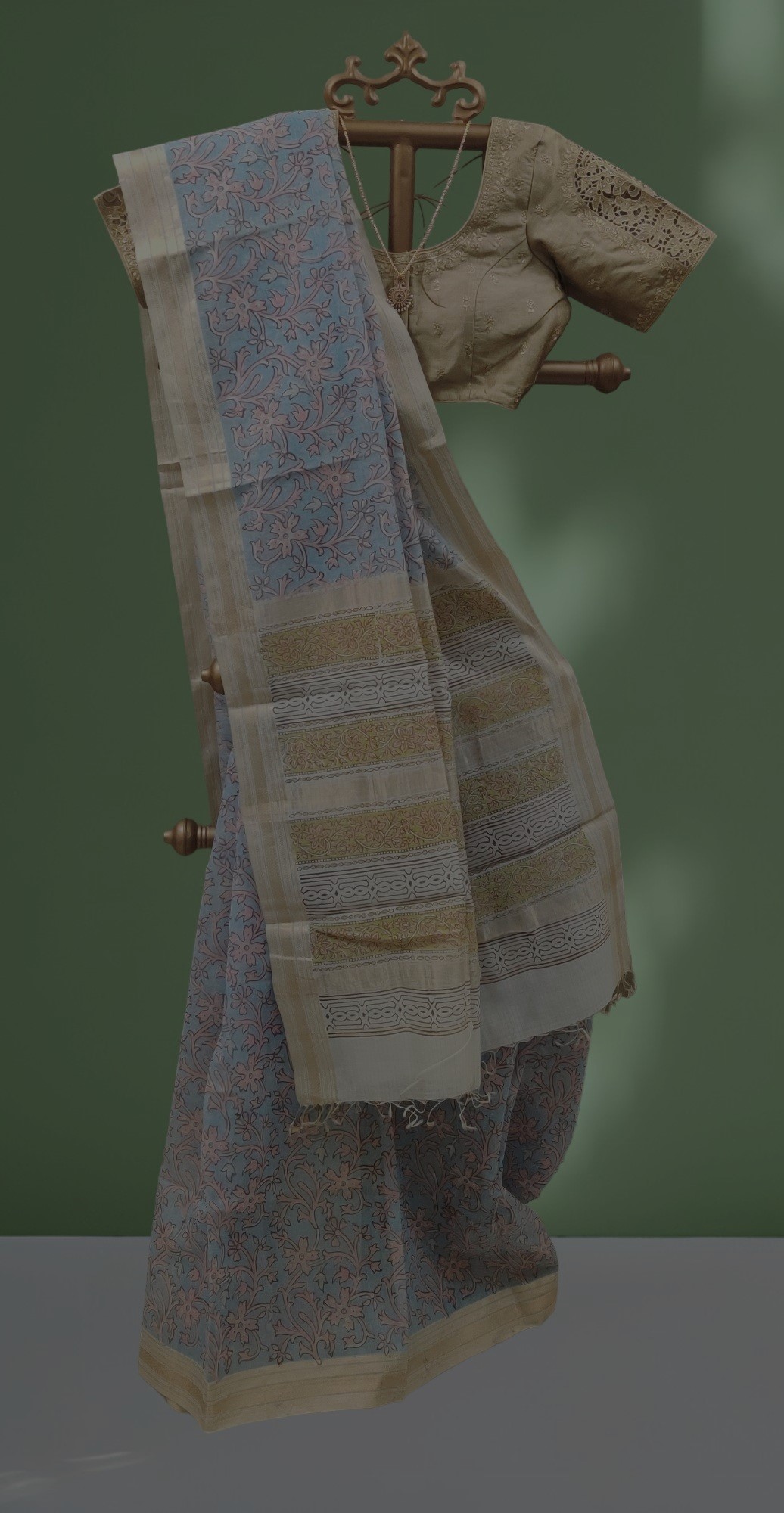 Maheshwari Silk Cotton Saree