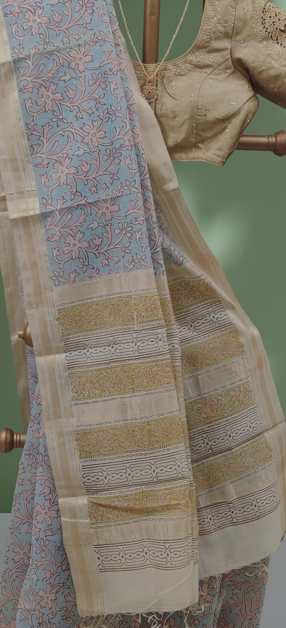 Maheshwari Silk Cotton Saree
